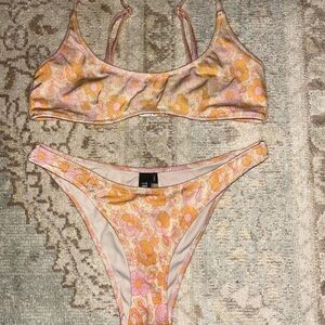 Triangl Swimwear Floral Bikini Set